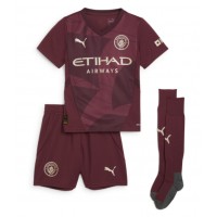 Camiseta Manchester City Bernardo Silva #20 Tercera Equipación para niños 2024-25 manga corta (+ pantalones cortos)